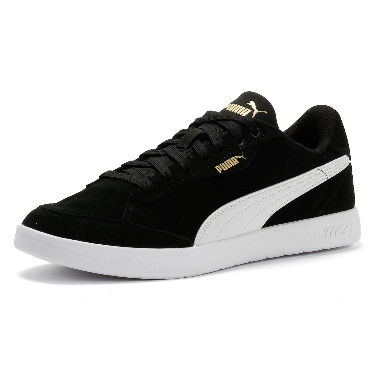 Puma Vikky Star SD Baskets Noires Suede Pour Femmes