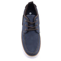 Sperry Moc Neo Chaussures Bateau Pour Hommes En Polyuréthane Bleu Marine