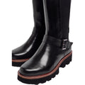 Pod Aleena Bottes Noires Pour Femmes En Simili Cuir