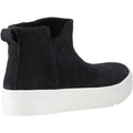 TOMS Verona Mid Bottes En Cuir Noires Pour Femmes