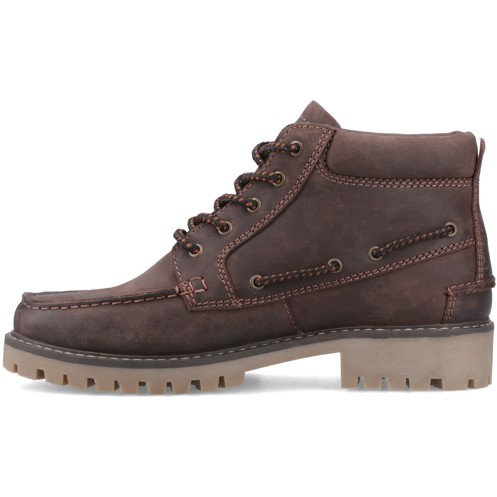 Sperry Baltimore Bottines En Cuir Pour Hommes Marron