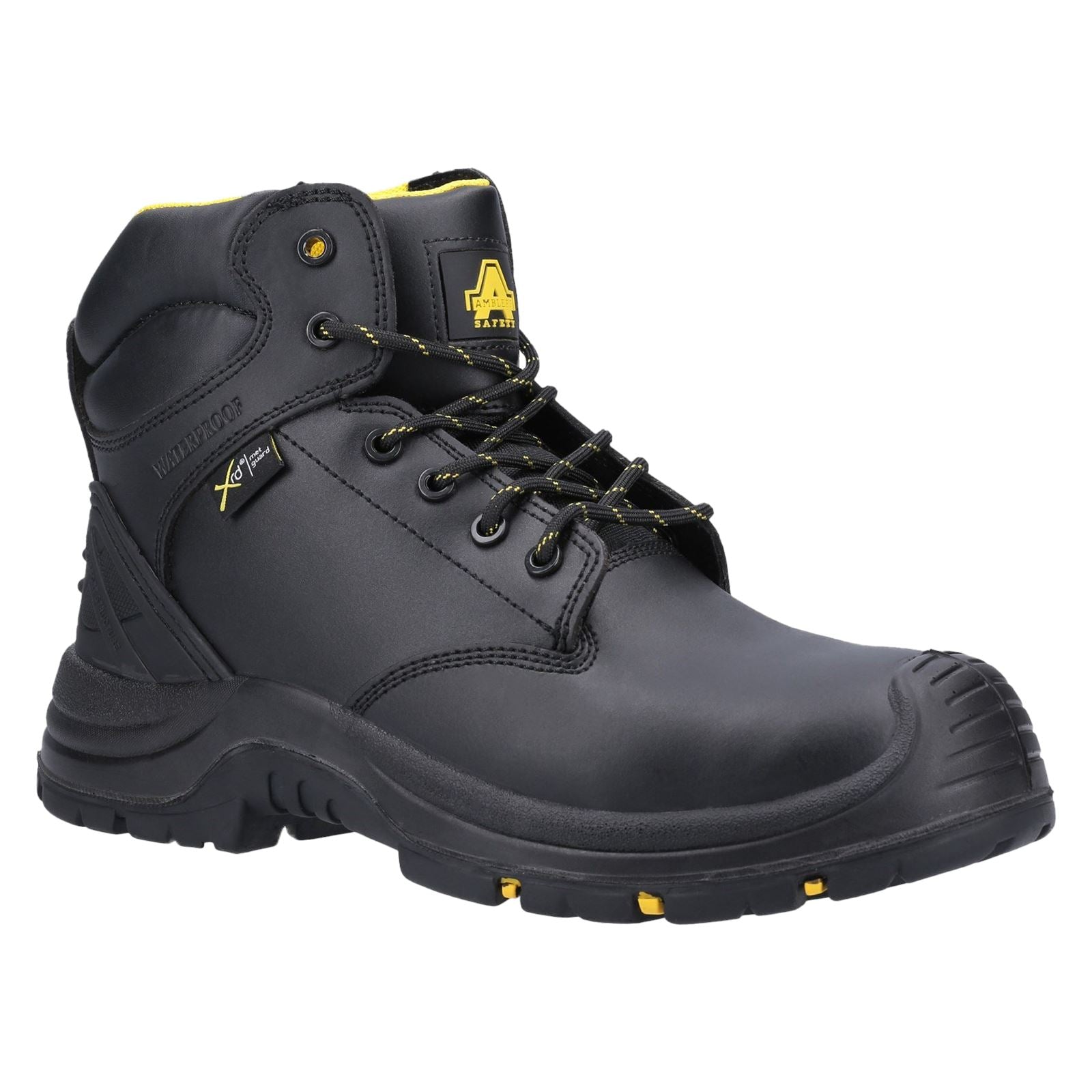 Amblers Safety  Bottes De Sécurité En Cuir Noir Wrekin As303C