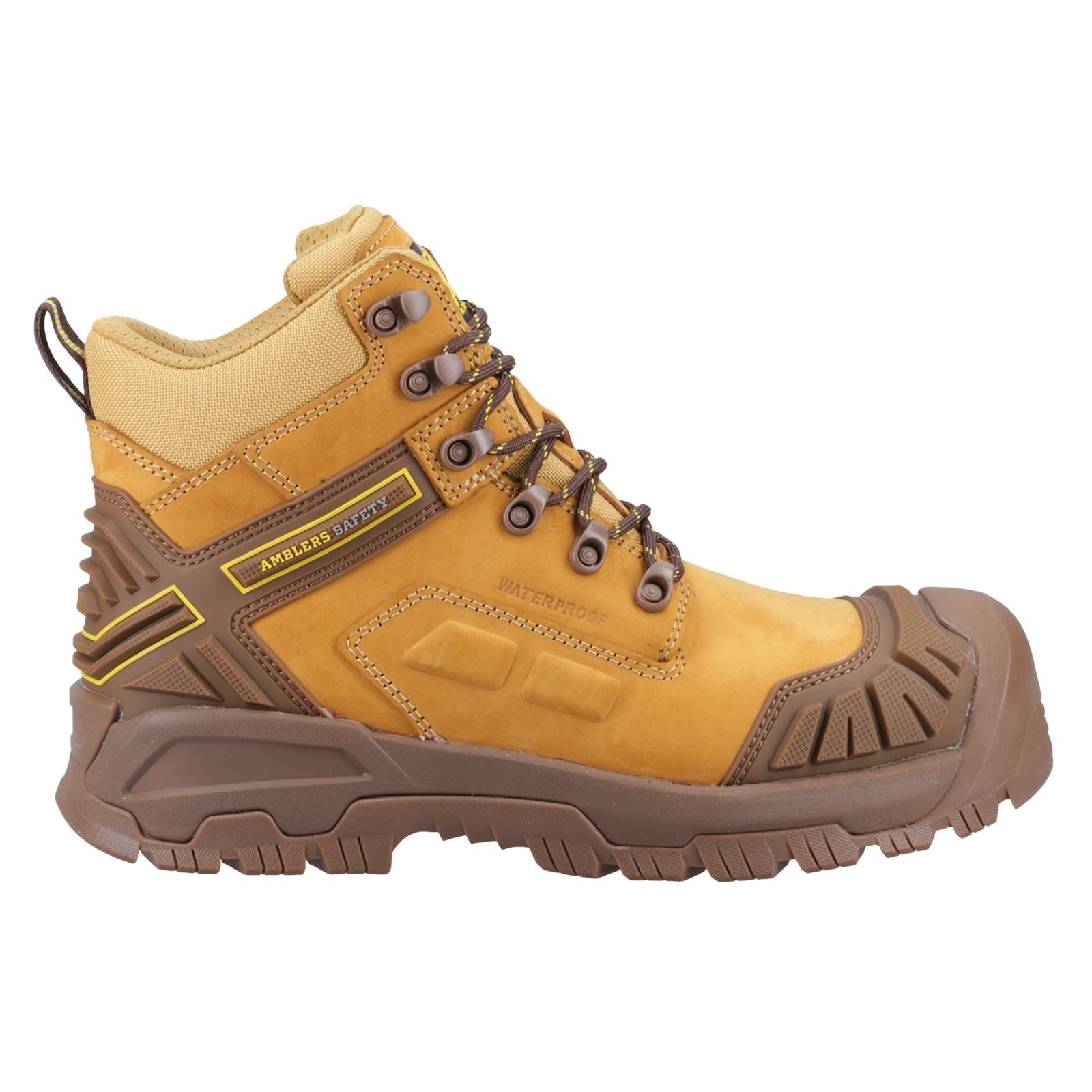 Amblers Safety Bottes De Sécurité En Cuir Ignite Honey