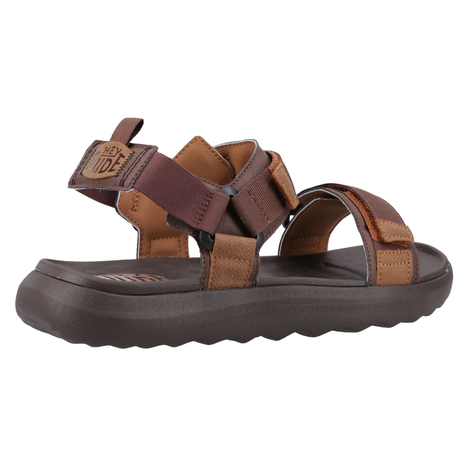 HEYDUDE Carson Sandales Marron Pour Hommes