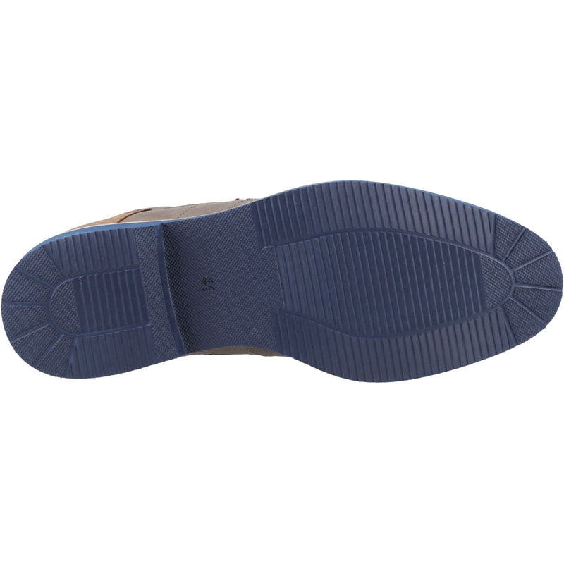 Pod Aries Bottes Grises En Cuir Pour Homme