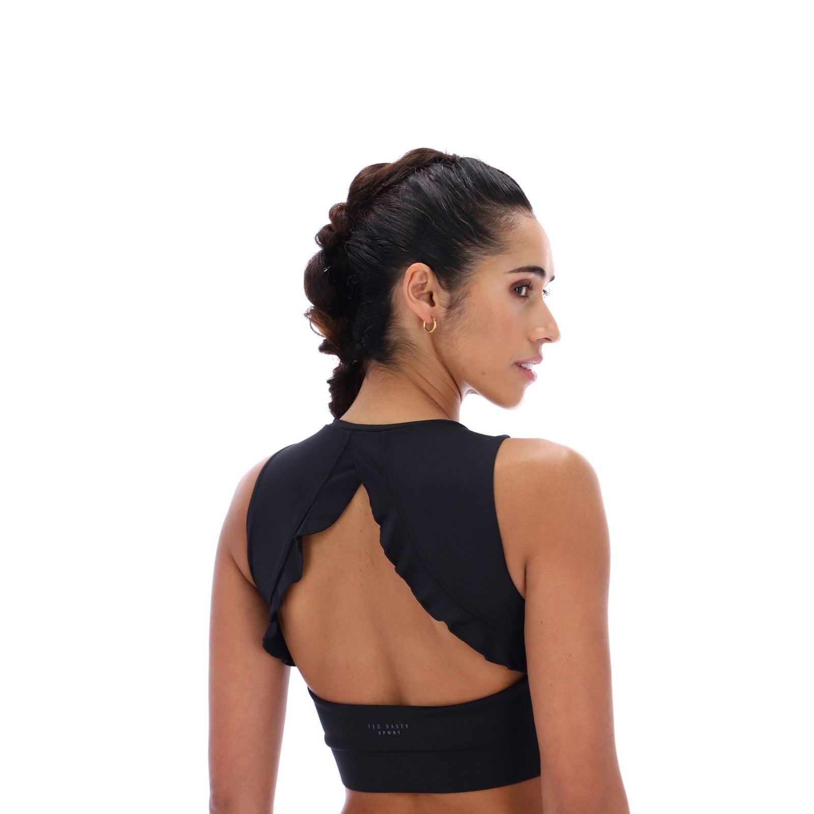 Ted Baker ARIA TBWSBS262 Soutien Gorge De Sport Noir Pour Femme En Polyester