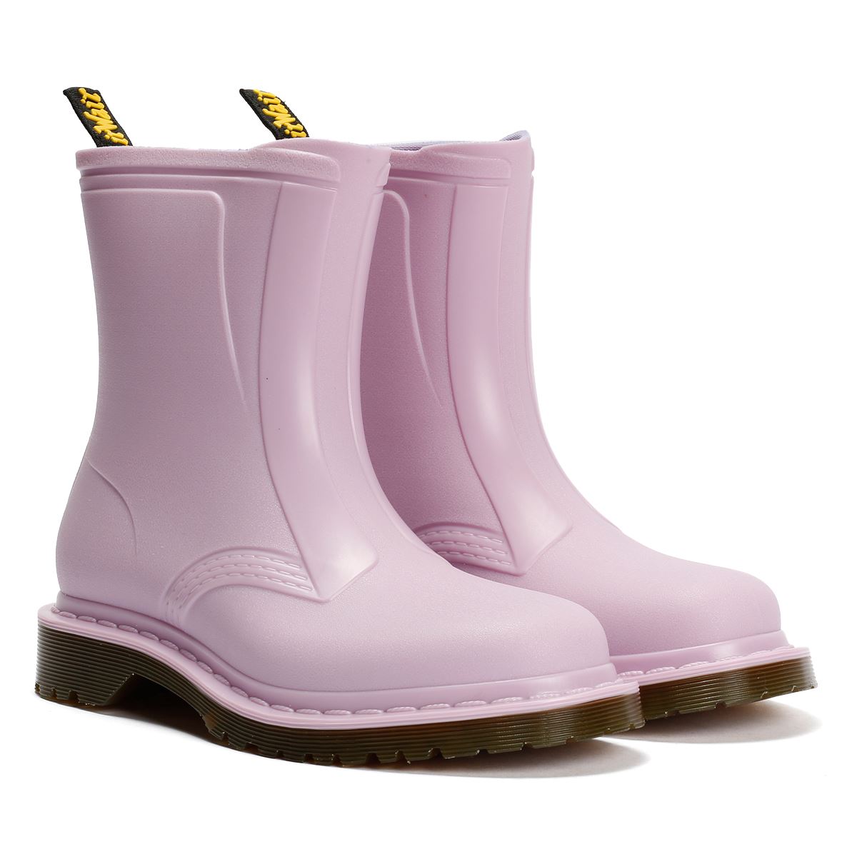 Dr. Martens 1460 Rain Pull On Bottes De Pluie Lilas Pour Femmes