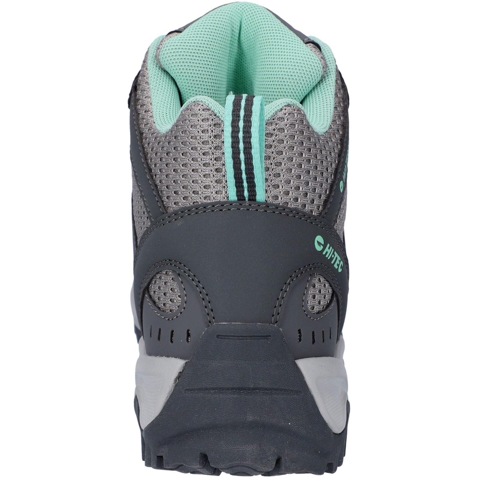 Hi-Tec Jaguar Mid Bottes De Randonnée Pour Femmes En Polyester Gris Anthracite/Graphite/Gris Frais
