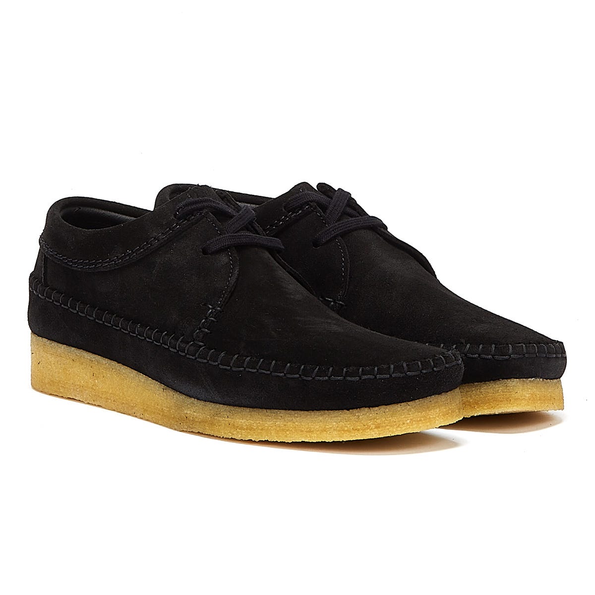 Clarks Originals Weaver Mocassin noir pour hommes