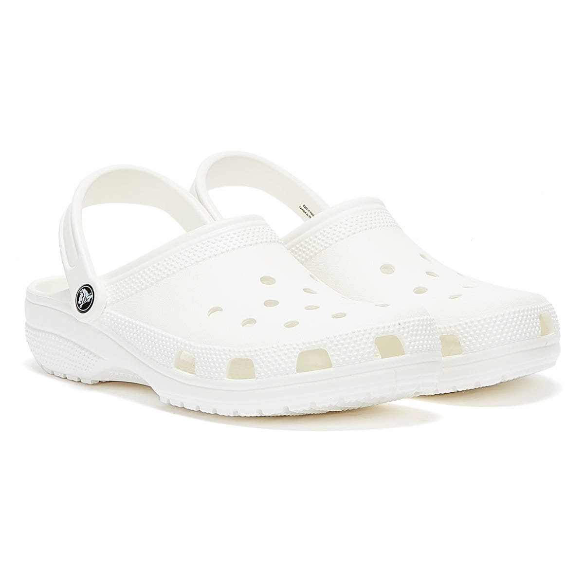 Sabots blancs classiques Crocs