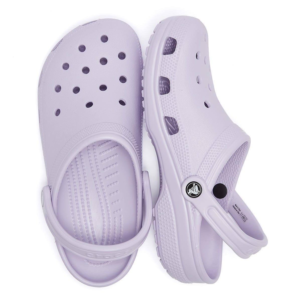 Sabots Crocs Classic Violet Clair Pour Femme