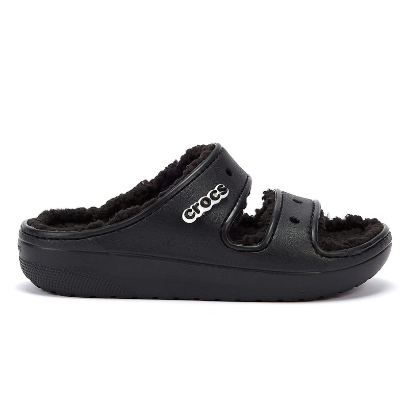 Crocs Classic Cozzzy Sandales noires pour femmes