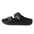 Crocs Classic Cozzzy Sandales noires pour femmes