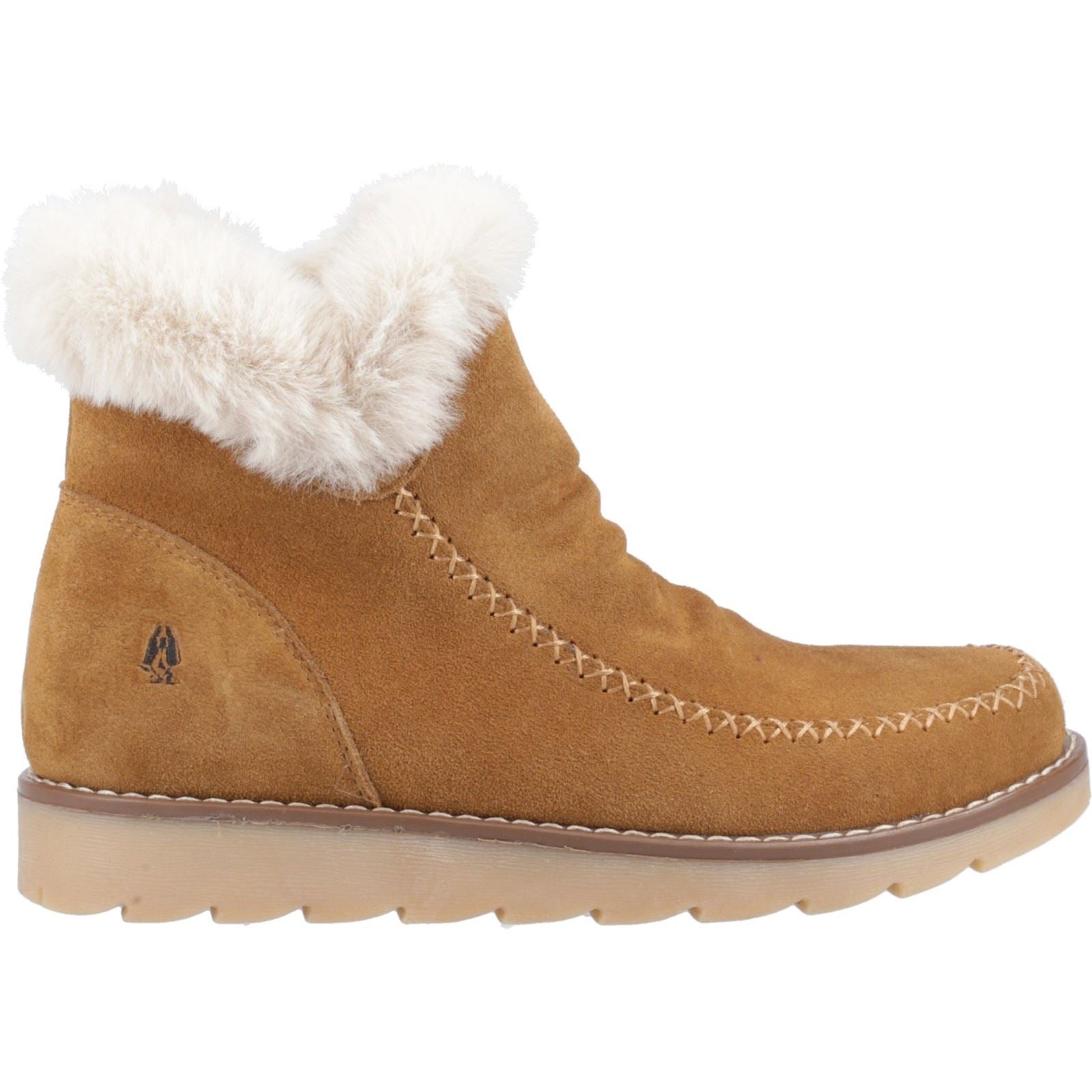 Hush Puppies Moira Bottes Brunes Pour Femmes En Suède