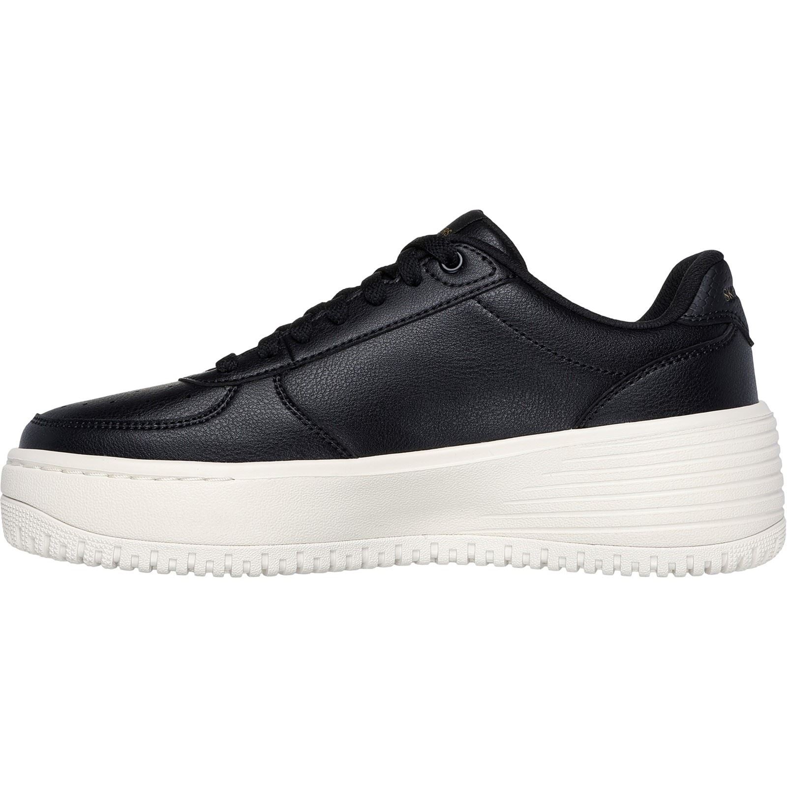 Skechers Grand 92 Be Lifted Baskets Noires Pour Femmes En Matière Synthétique