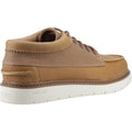 TOMS TRVL LITE Forrest Chaussures En Cuir Pour Homme À Lacets De Couleur Beige.