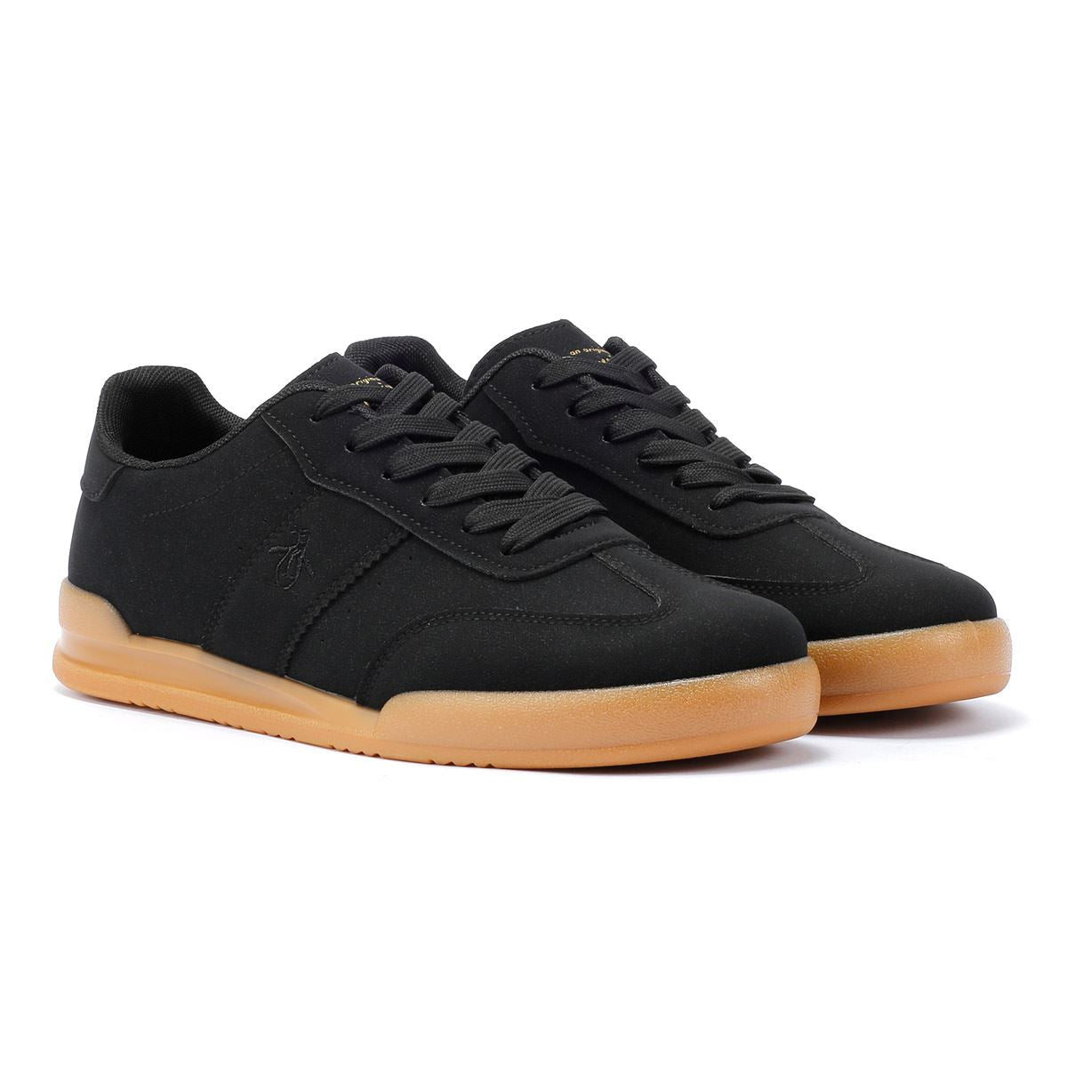 Penguin Giovanni Baskets Noires / Gomme Pour Hommes