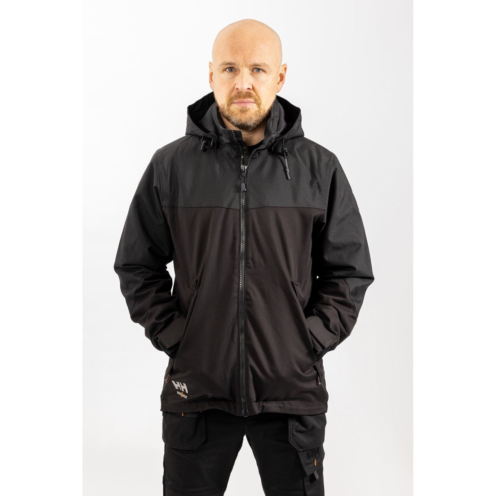 Helly Hansen Workwear Oxford Veste Noire D'hiver Pour Homme