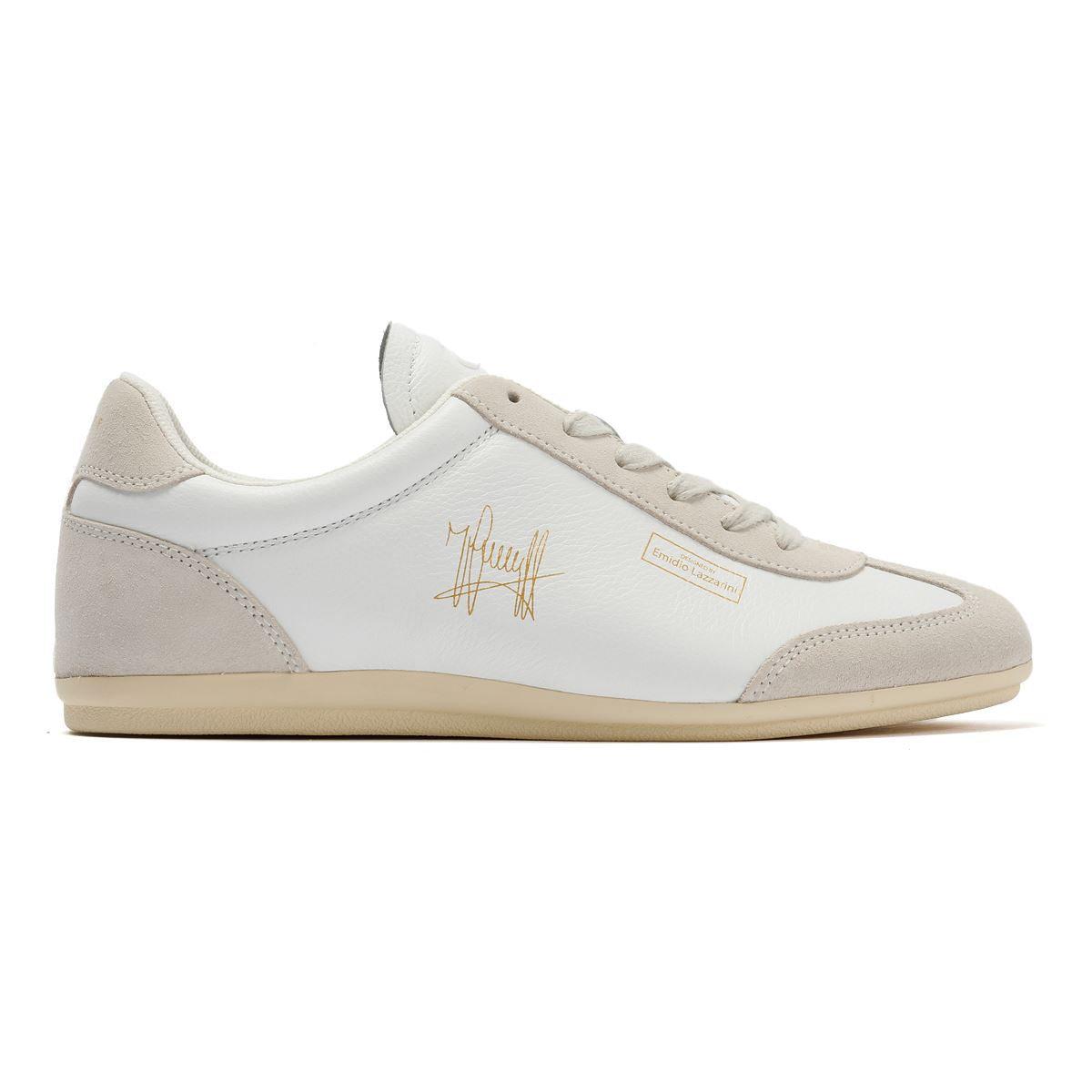 Cruyff Recoupa Baskets Blanches En Cuir Pour Hommes