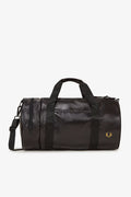Fred Perry Tonal Classic Barrel Sac Croisé Noir/Or En Polyester