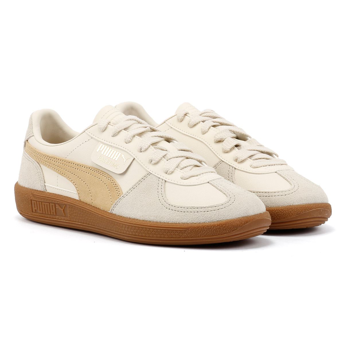 Puma Palermo Baskets Blanches En Cuir