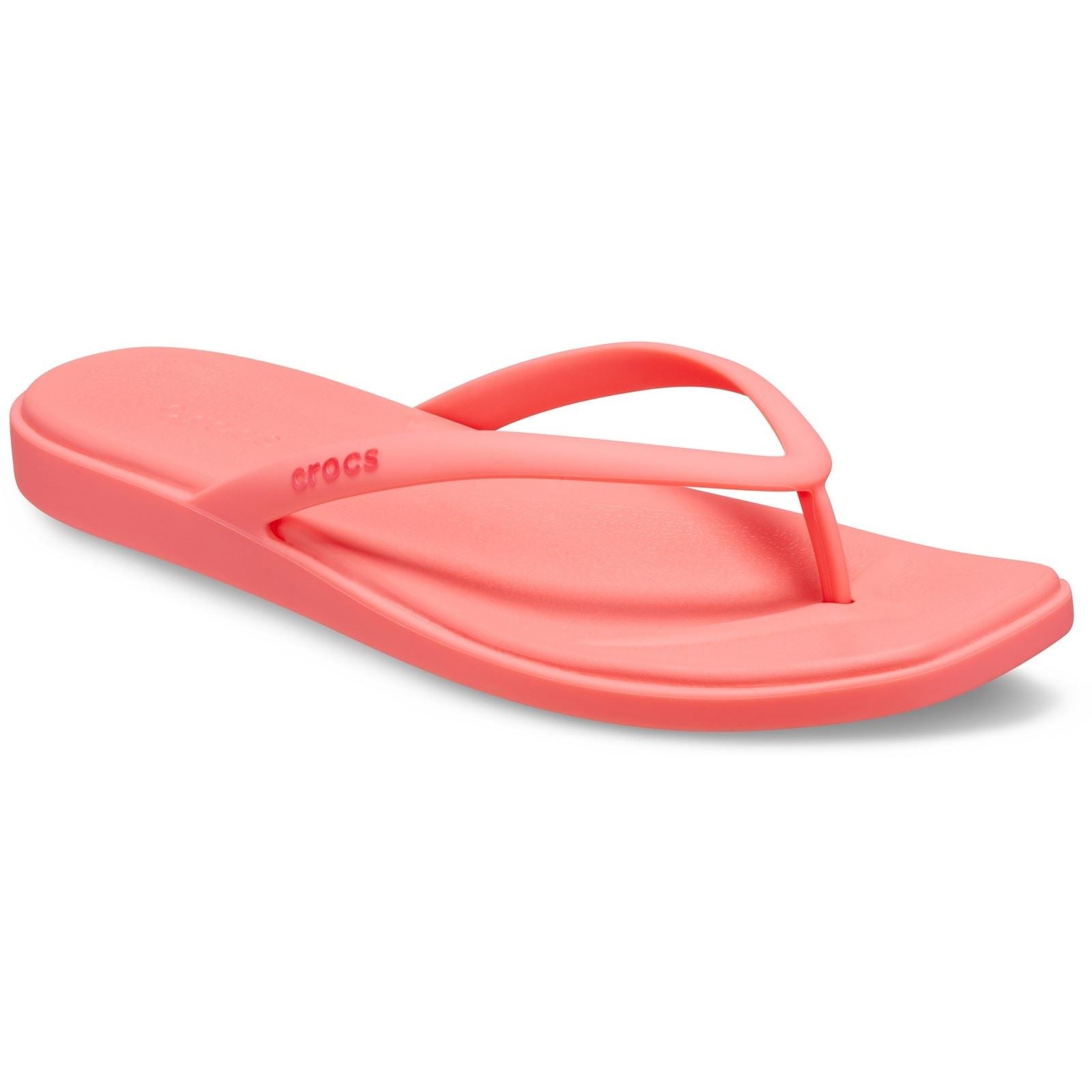 Crocs Miami Flip Tongs En Guava Pour Femmes En Thermoplastique