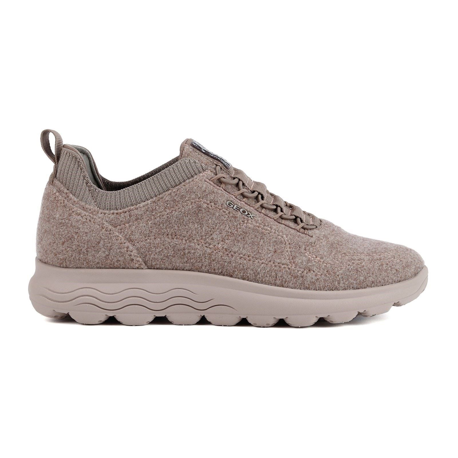 Geox D Spherica A Baskets Pour Femmes En Laine Mélangée Rose Foncé