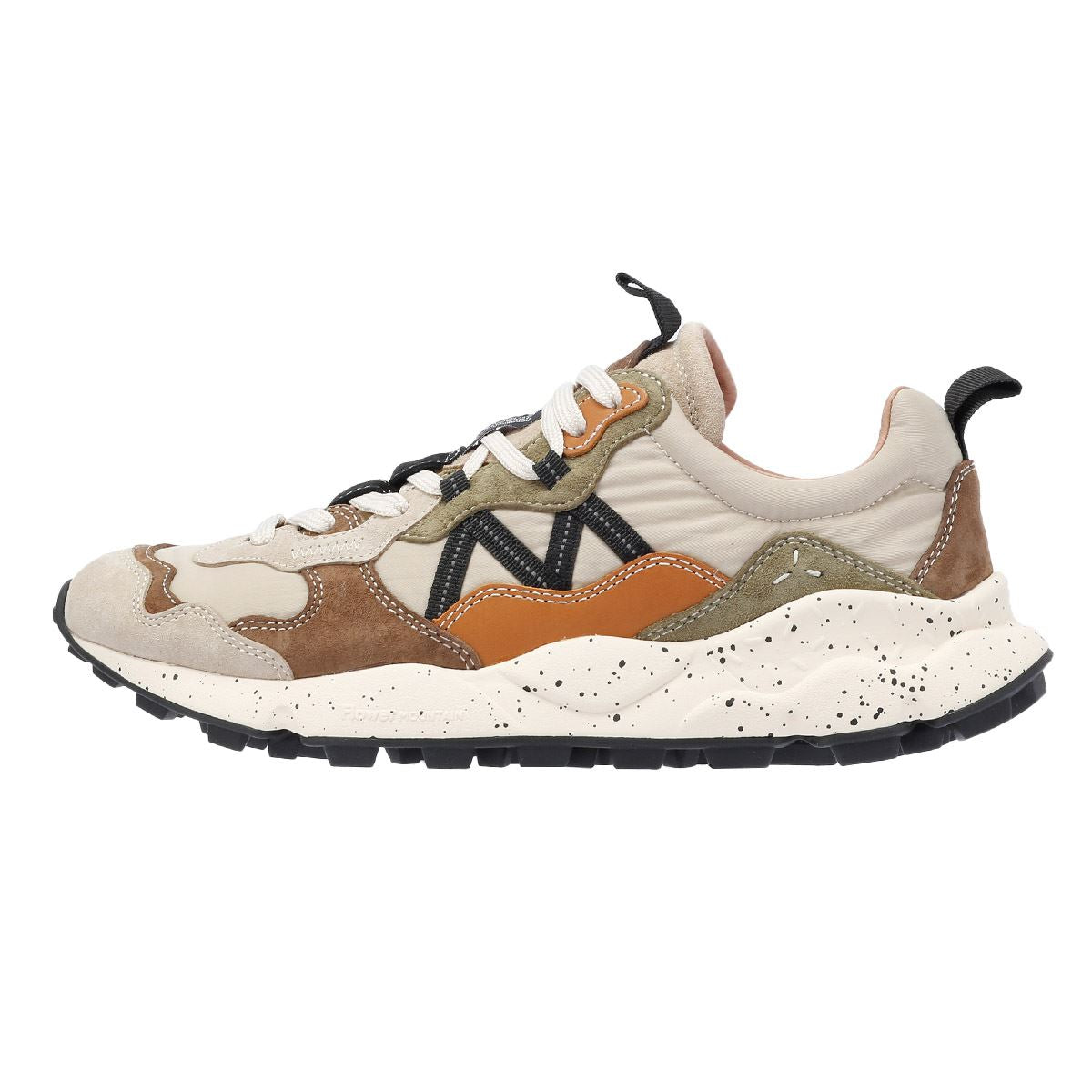 Flower Mountain Lenzan Baskets En Daim Beige Pour Hommes