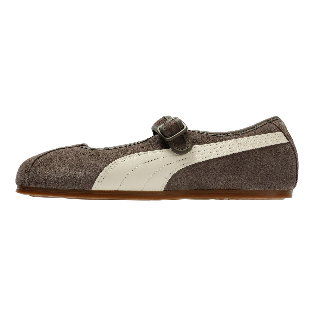 Puma Tacklette Baskets Brunes Pour Femmes Suede