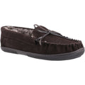 Hush Puppies Ace Pantoufles Homme En Daim Couleur Chocolat