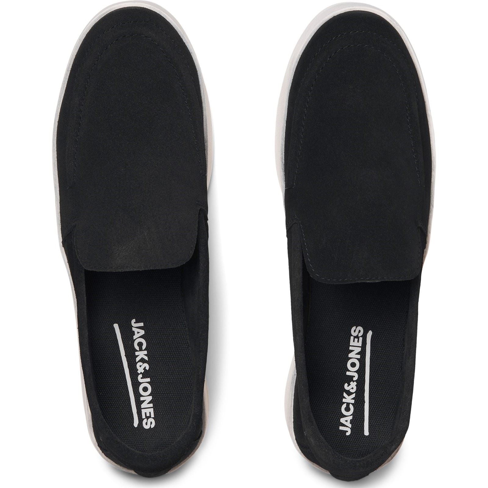 Jack & Jones Maccartney Mocassins Blazers Bleu Marine Pour Hommes En Suede