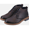 Hush Puppies Jonas Chukka Bottes En Cuir Marron Pour Hommes