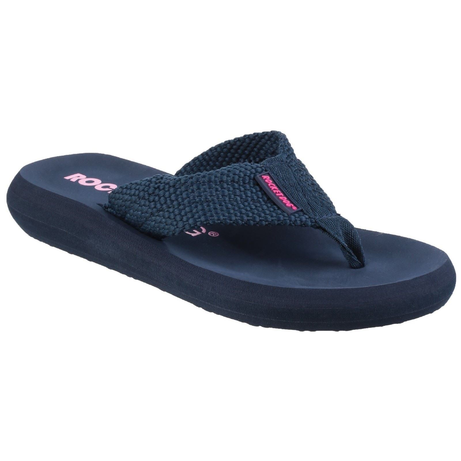 Rocket Dog Sunset Tongs Bleu Marine Pour Femmes
