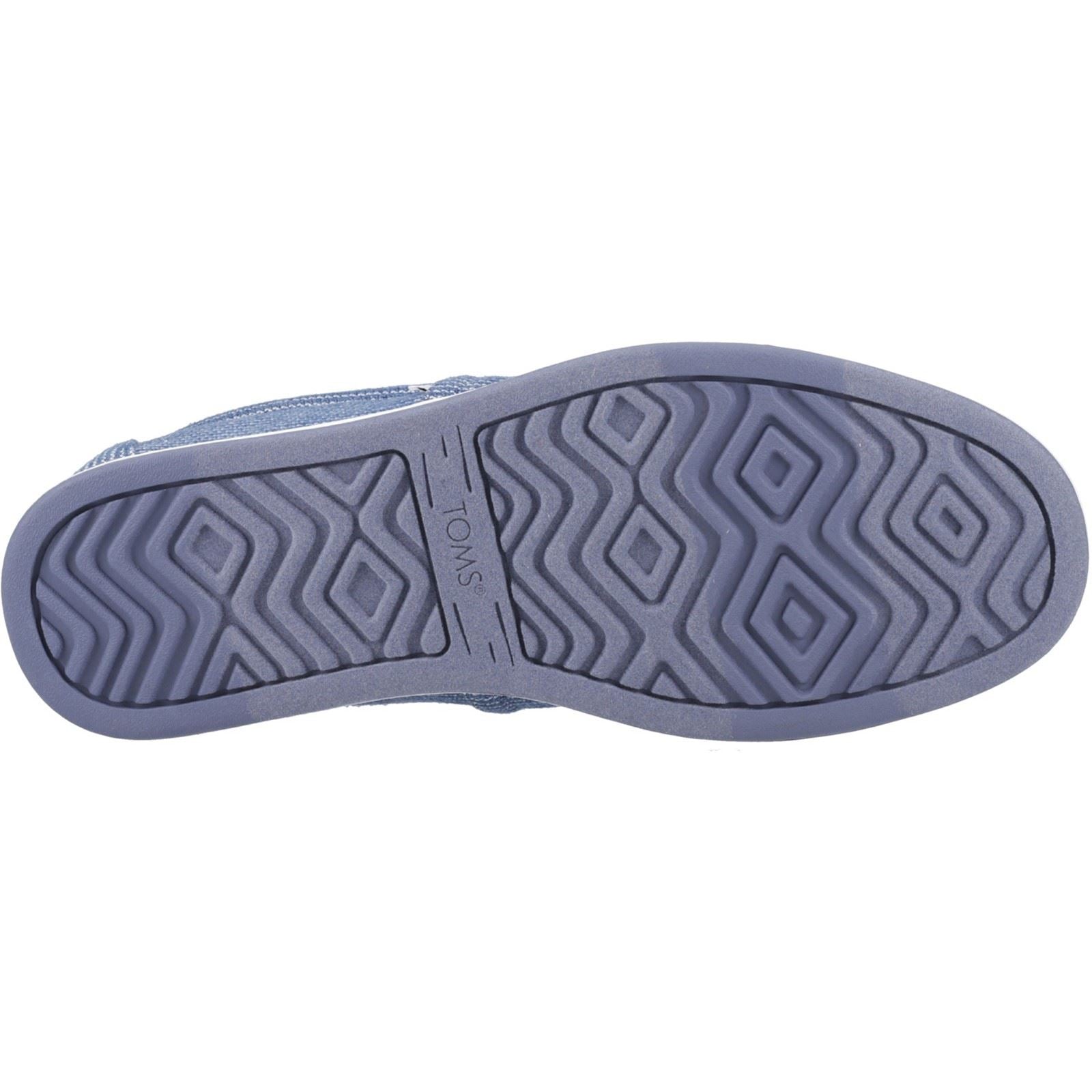 TOMS Alp FWD Espadrilles Pour Hommes En Coton 100% De Couleur Sombre