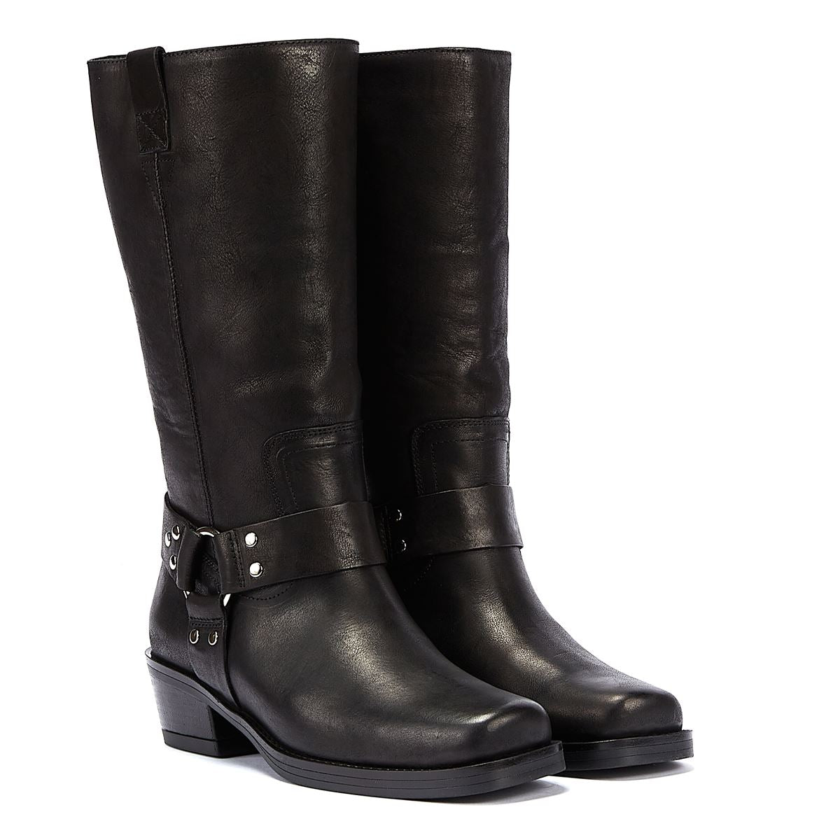 Bronx Bottes Noires Pour Femmes Trig-Ger.