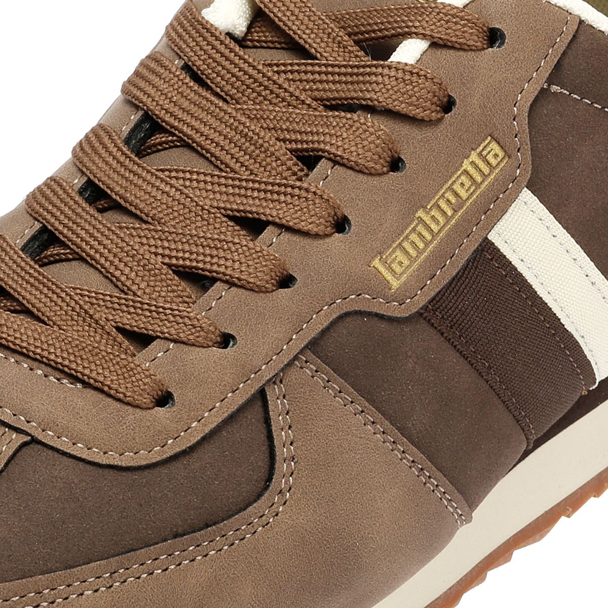 Lambretta Diego Baskets Brunes Pour Hommes