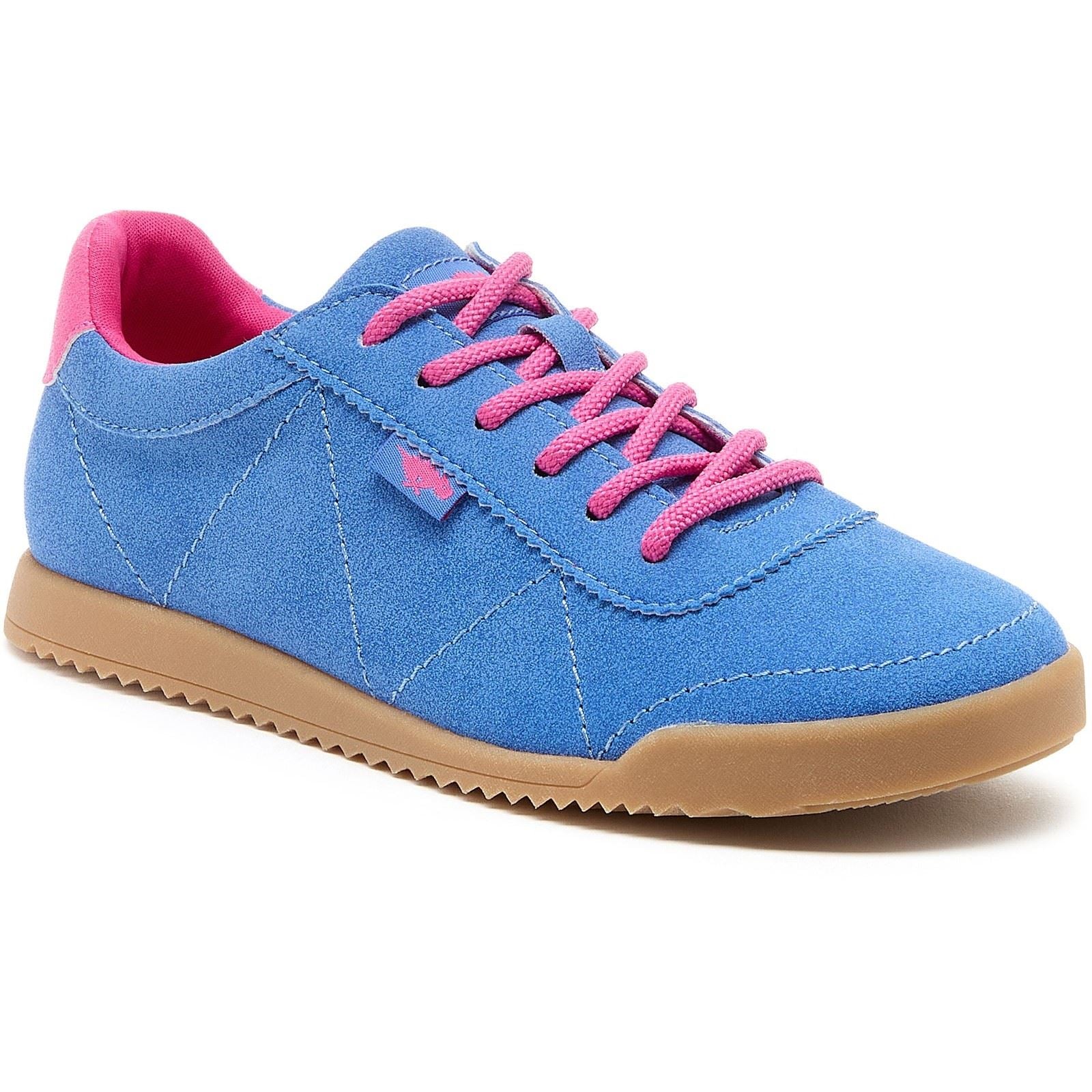 Rocket Dog Bertie Pella Baskets Bleues En Textile Pour Femmes