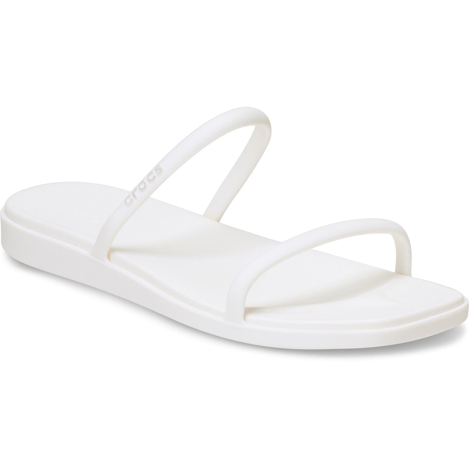 Crocs Miami Two Strap Sandales En Craie Eva Pour Femmes