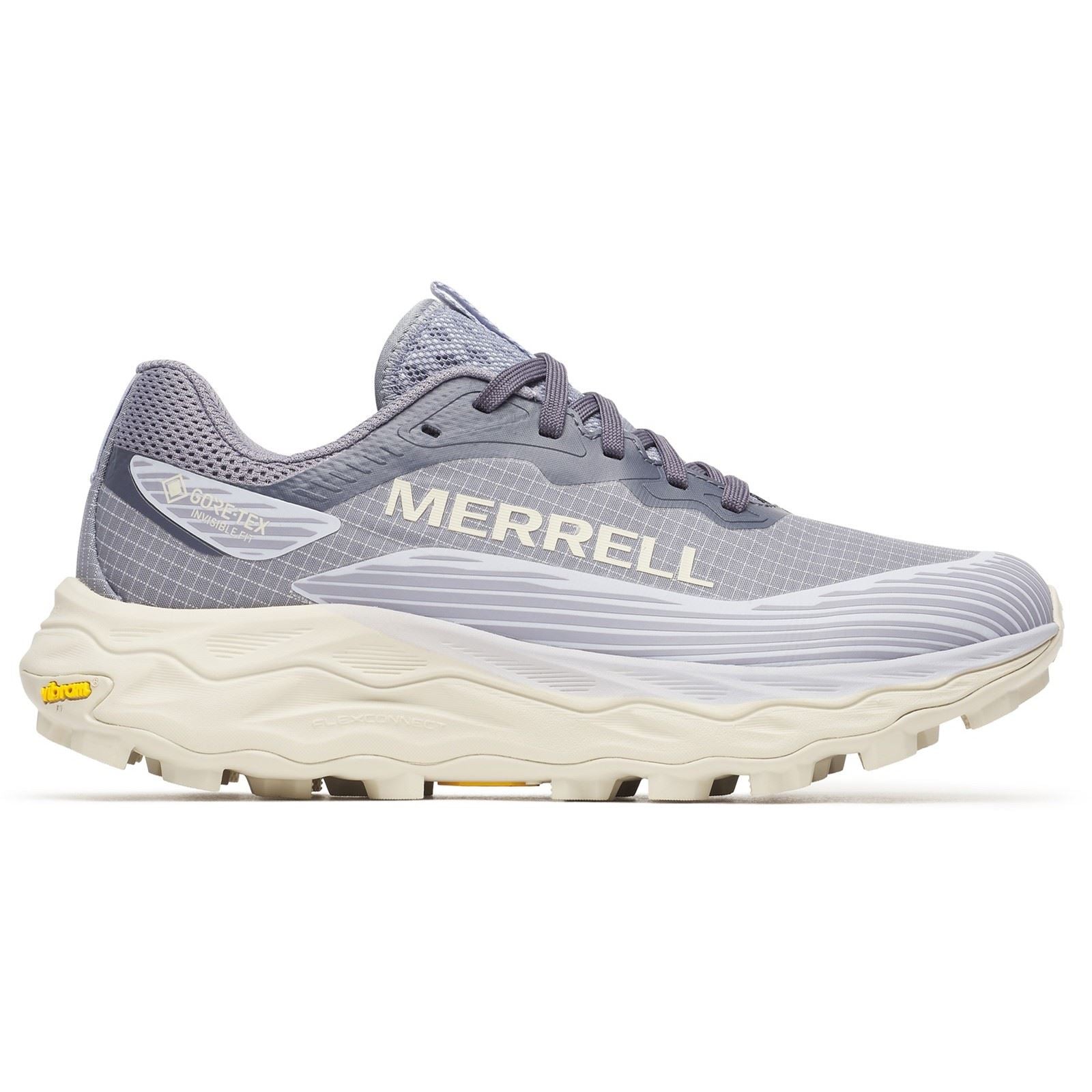 Merrell Agility Peak 6 GTX Runner Chaussures De Trail Pour Femmes Lost Lilac En Polyuréthane
