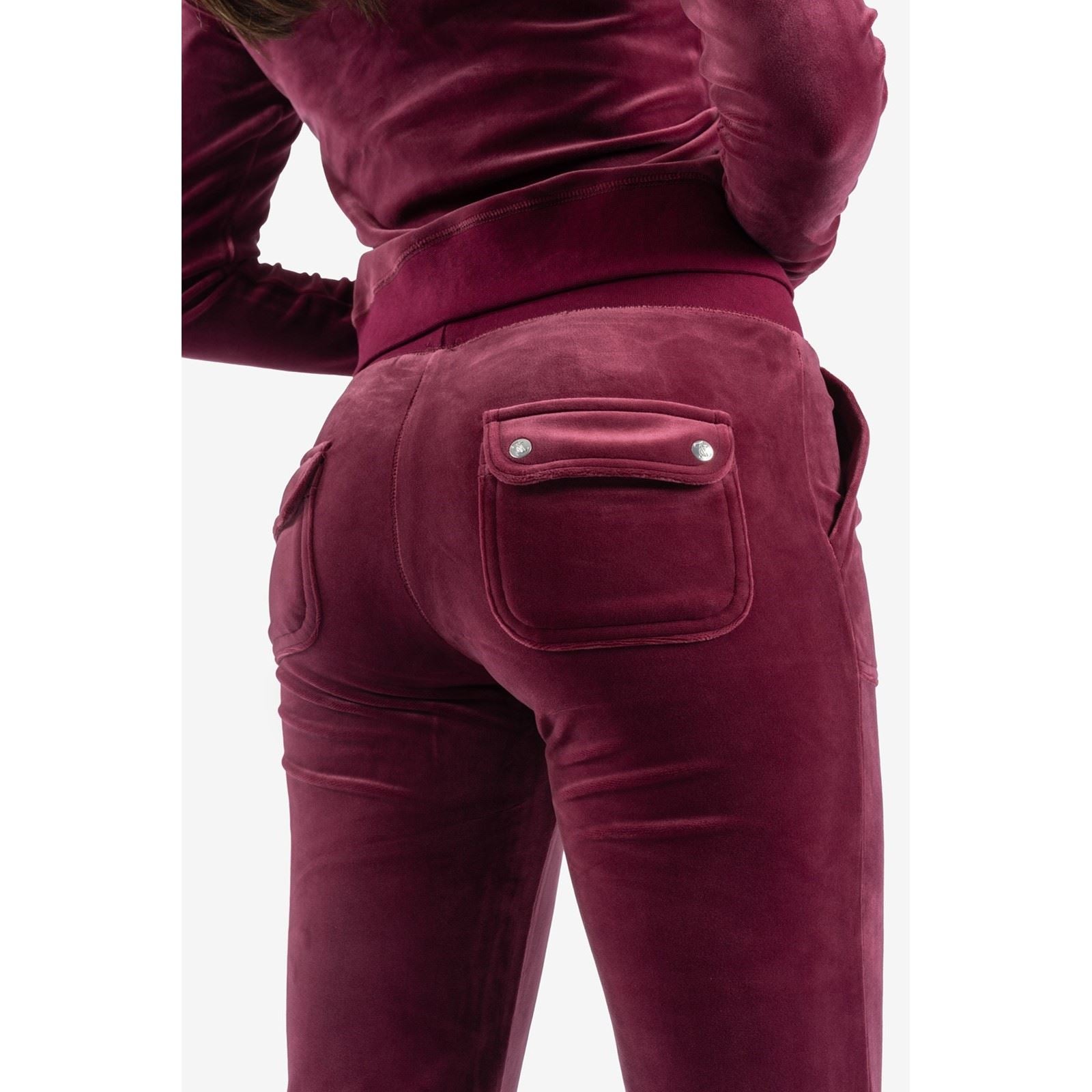 Juicy Couture Del Ray Pant Jogging Femme Rouge En Polyester