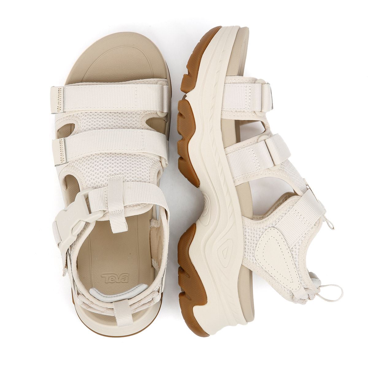 Teva Hurricane Ampsole Gaila Sandales Beige Pour Femmes