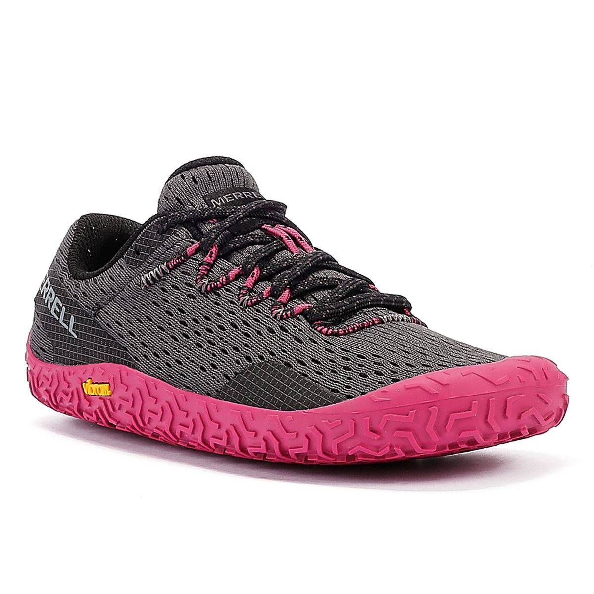 Merrell Vapor Glove 6 Sneakers Femme En Granit/Fuchsia