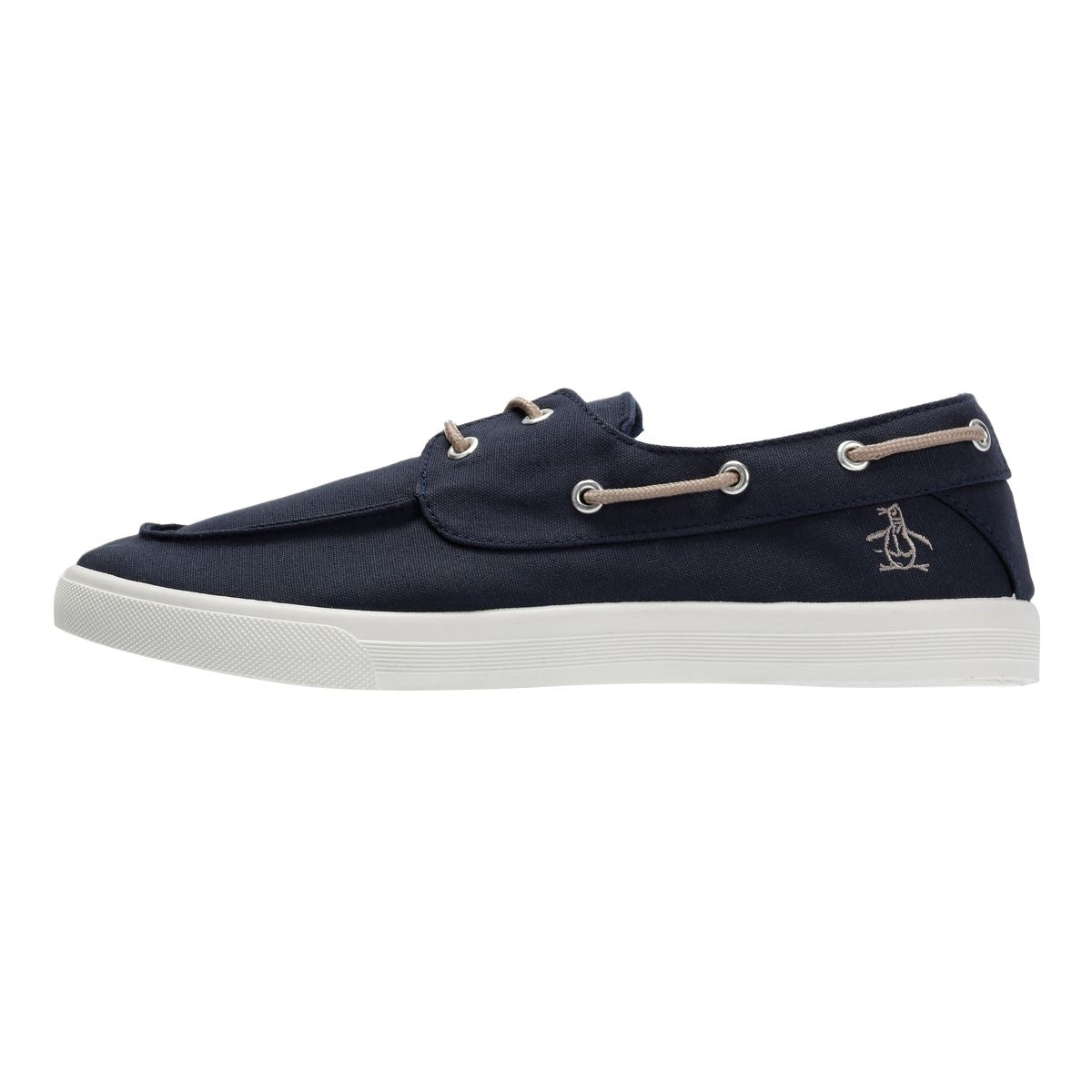 Penguin Sailor Chaussures Lacées Bleu marine En Toile Pour Hommes