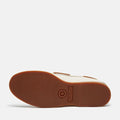Timberland Classic 2 Eye Chaussures Blanches En Cuir Pour Femmes