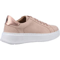 Hush Puppies Camille Baskets En Cuir Rose Pour Femme