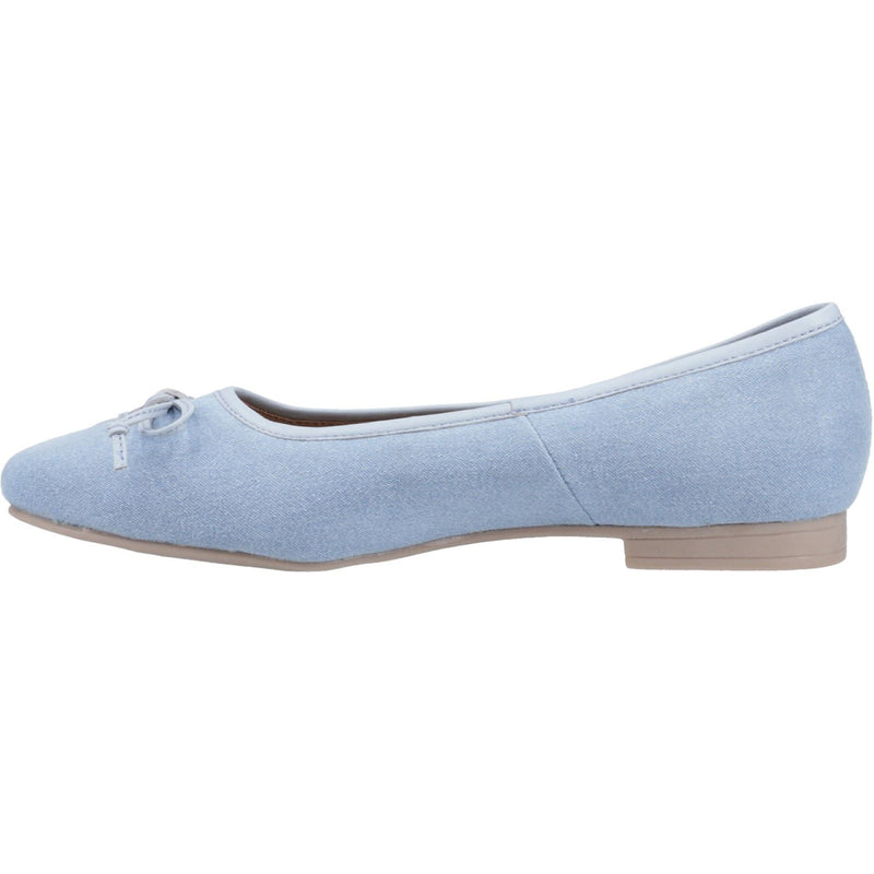 Hush Puppies Naomi Chaussures Plates En Denim Pour Femme