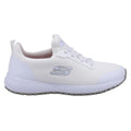 Skechers Workwear Squad SR Baskets De Sécurité Blanches Pour Femmes En Textile
