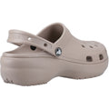 Crocs Classic Platform Clog Sabots Taupe Pour Femmes