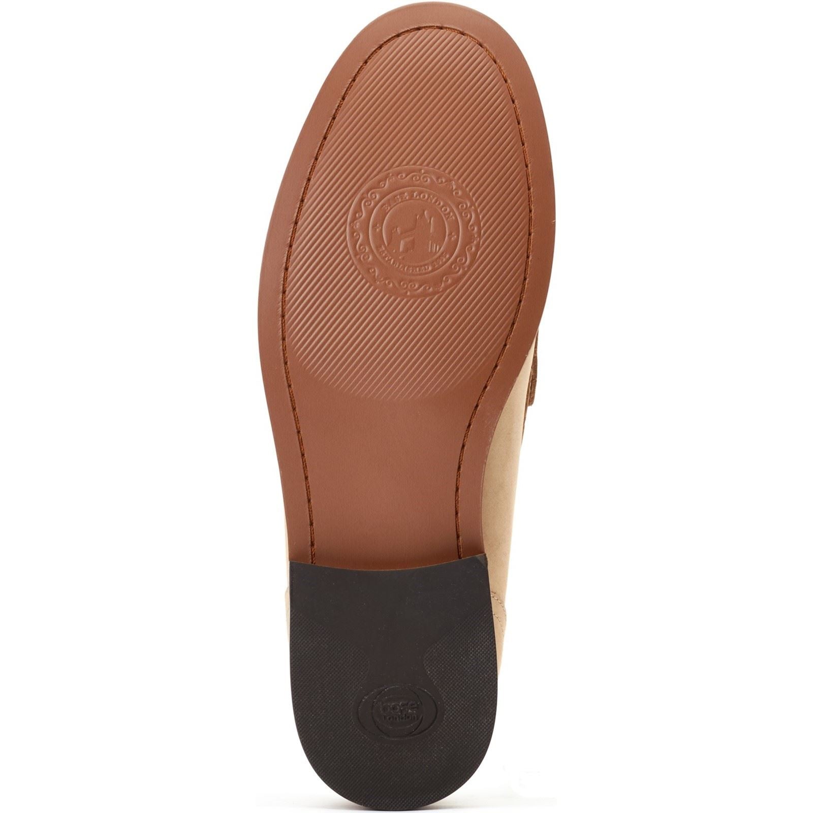 Base London Garfield Mocassins En Cuir Pour Hommes