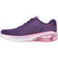 Skechers Go Walk Air 3.0 Sneakers En Textile Pour Femmes De Couleur Prune
